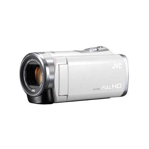 JVCKENWOOD JVC Camcorder EVERIO 8GB internal memory White GZ-E333